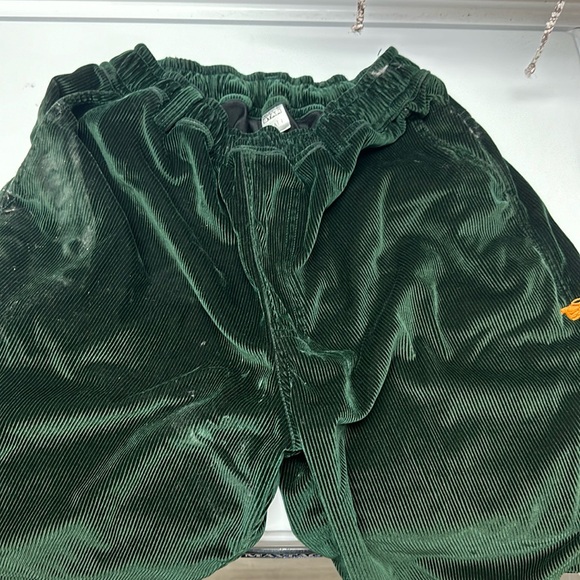 Televisi Star Green Cord Shorts - Picture 1 of 1